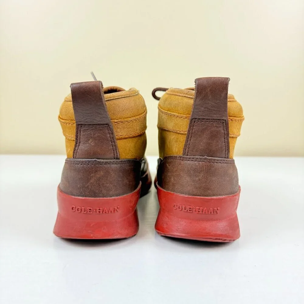 EUC Cole Haan Sporting Two Tone Leather Waterproof Chukka Boots